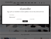 Tablet Screenshot of elysewalker.com